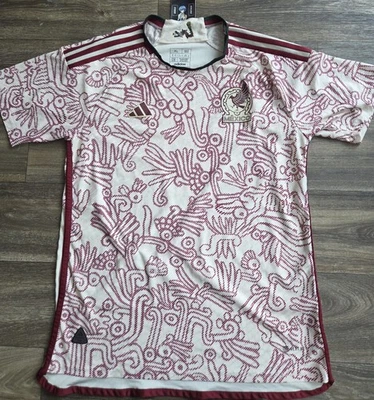 Camiseta Adidas México Selección 22/23 Mundial Visitante Versión Jugador Hombre Talla XL Foto 1 de 4