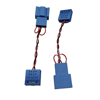 Adaptador de cable arnés conector subwoofer debajo del asiento 2 piezas apto para BMW todas las series Foto 1 de 4