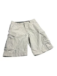 Arizona Men Tan Flat Front Casual Cargo Shorts Size 31 - Picture 1 of 6