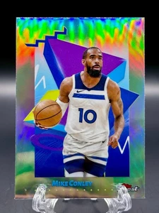 2024-25 Mike Conley Topps Finest Silver Refractor Uncommon Timberwolves - Bild 1 von 2