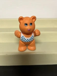 "Figuras de oso naranja Remco Dream Bears 1984 3 3/8"" E10" - Imagen 1 de 2