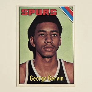 George Gervin 1975 Topps #233 HOF San Antonio Spurs - Foto 1 di 2
