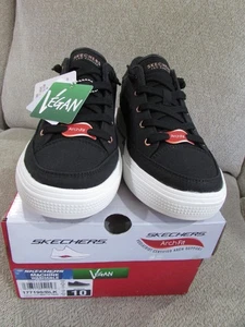 Zapatilla deportiva Skechers 177190 negra Arch Fit arcade sin cordones de moda - Imagen 1 de 8