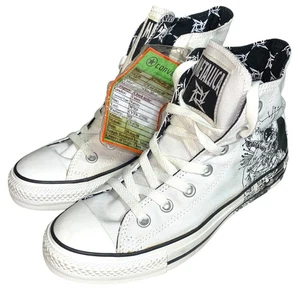 RARE Metallica Pushead Converse Chuck Taylors All Stars Size 5 SALESMAN SAMPLE - Picture 1 of 12