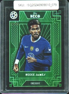 2022 Topps Deco UEFA Champions League & Europa League Reece James /99 Green - Picture 1 of 2