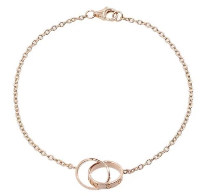 Pulsera Cartier Baby Love K18PG oro rosa 7,5 pulgadas usada Foto 1 de 4