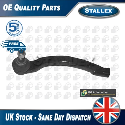 Se adapta a Renault Megane 2002 - Scenic 2003-2009 caña de amarre extremo delantero izquierdo establo Foto 1 de 3