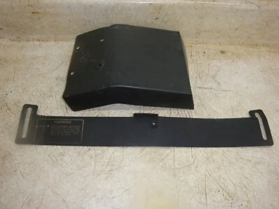 1987 87 85? 86? 84 YAMAHA BRAVO 250 BR250 ESCAPE PROTECTOR TÉRMICO METAL CUBIERTA DELANTERA  Foto 1 de 4