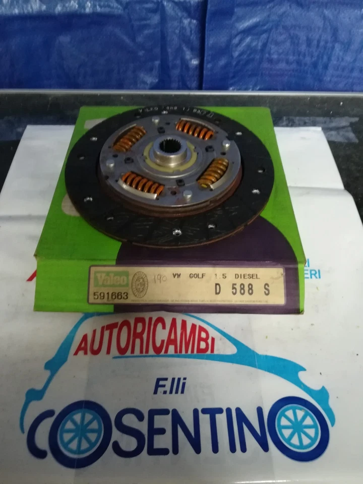 DISCO FRIZIONE 358266 VALEO D588S VOLKSWAGEN GOLF 1.5 DIESEL Foto 1 de 1