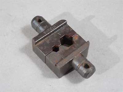 Cabezal de troquel de crimpado Daniels Y139 usado hexagonal de .309" y .160" Foto 1 de 4