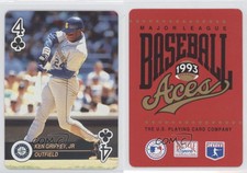 1993 Bicycle Baseball Aces Playing Cards Box Set Ken Griffey Jr #4C HOF