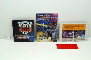 Transformers Original G1 Box Insert Catalog Checklist Mail Away Red Decoder LotC - Picture 1 of 7