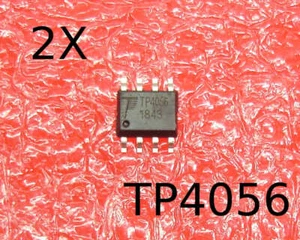 2X TP4056 1A Standalone Linear Li-Ion Battery Charger SOP8 SOP-8 - Imagen 1 de 2