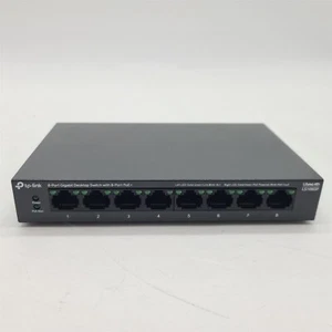 TP-Link LS108GP | 8 Port PoE Gigabit Ethernet Switch | 8 PoE+ Port @ 62W LS108GP - Picture 1 of 6