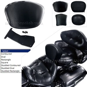 1999-up Yamaha Royal Star Venture Motorcycle Rider Driver Backrest Pad Set Kit - Picture 1 of 16