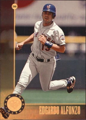 1996 Leaf Bronze Press Proofs #116 Edgardo Alfonzo - NM-MT - Image 1 of 2