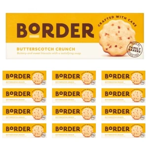 12 X Border Sweet Memories Butterscotch Crunch Biscuits 135Gm - Picture 1 of 2
