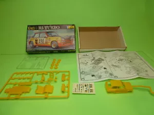 HELLER KIT (unbuilt) RENAULT R5 TURBO - YELLOW 1:43 RARE - GIB - Picture 1 of 7