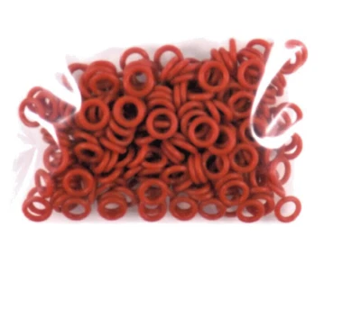 200pcs Broadheads Locks O Rings Shock Collars Red RDBH8520L - Image 1 of 4