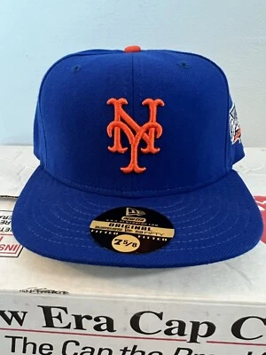 Sombrero de lana vintage de los New York Mets 5950 de la Serie Mundial 2000 talla 7 5/8 metro NY Foto 1 de 4