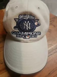 Vintage 2000 New York Yankees Baseball Hat MLB World Series Champions Cap - Picture 1 of 9