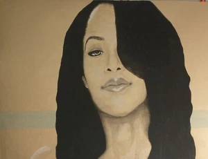 Aaliyah Painting In Watercolor - Picture 1 of 1