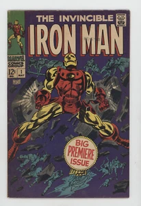 1968 Marvel The Invincible IRON MAN #1 (Nice Clean Condtion) - Picture 1 of 24