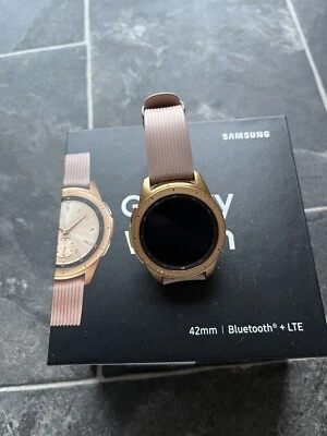 Samsung Smart Watch Galaxy Watch 42mm (SM-R815F) HR GPS - Rose gold - Image 1 of 3