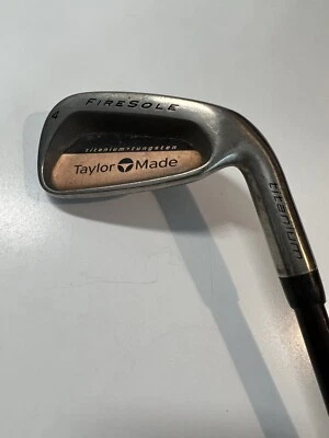 Taylormade Firesole 4 Iron Titanium Tungsten Bubble R80 Flex Graphite Shaft 38.7 - Image 1 of 4