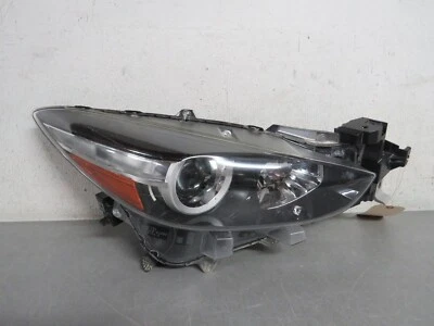 2017 2018 MAZDA 3 RIGHT SIDE HALOGEN HEADLIGHT OEM Foto 1 de 4