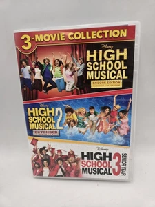 High School Musical: 3-Movie Collection (DVD) Zac Efron Disney Channel Flicks - Picture 1 of 9