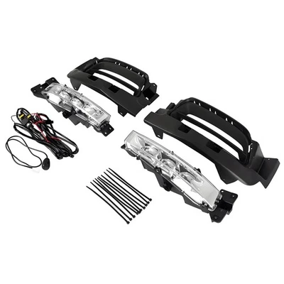 Luces antiniebla LED para Dodge Charger 2015-2022 con interruptor + cableado conductor y pasajero Foto 1 de 4