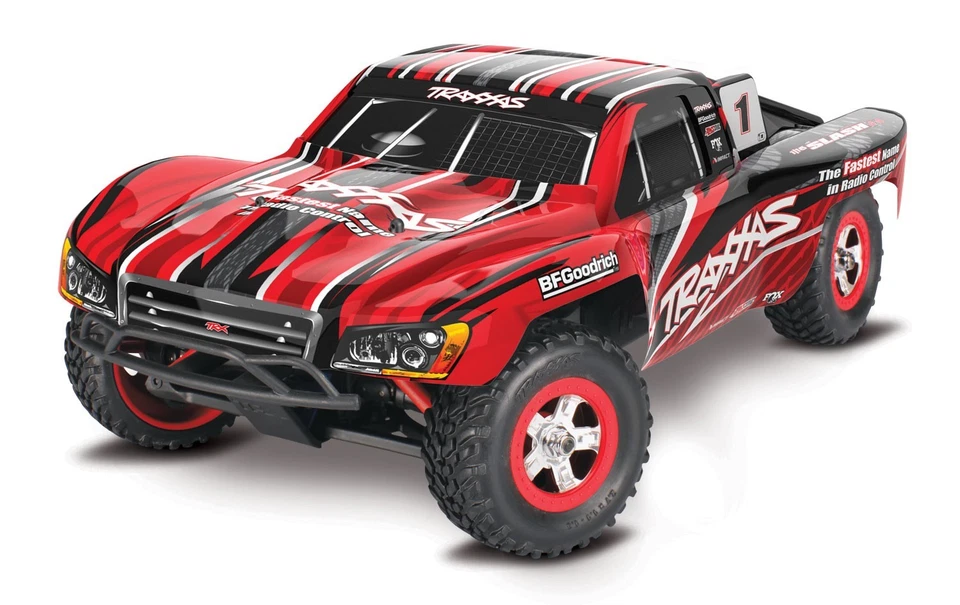 Traxxas Slash 4wd 1:16 Short Course Truck XL-2.5 TQ 2.4ghz RTR, Batteria e Caric - Immagine 1 di 4