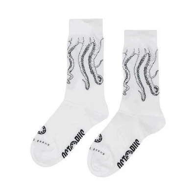 Calze socks Octopus Outline black white - Immagine 1 di 2