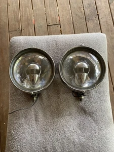 2x Vintage Lucas Ranger Driving Lights, 6 inch - Picture 1 of 12