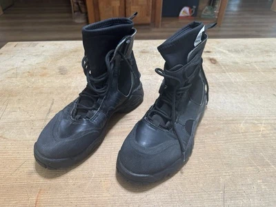 NRS Work Boot Rafting Rescue Kayak Water Wet Boots Men Sizes 11 - 14 94612 Black - Image 1 of 4