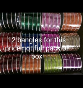 50 dozen bangles Indian Bangles in Sets Colours For gift, favors, Mehndi, Eid - Picture 1 of 9