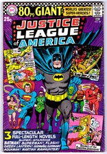JUSTICE LEAGUE OF AMERICA #48 in FN/VF-  a DC 1966 Silver Age 80 pg. comic