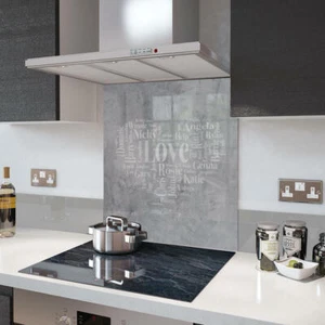 Premier Range Your Own Word Collage On A Glass Splashback - Picture 1 of 4
