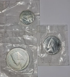 CIPRO / 1974 3-6-12 £ sterline, arcivescovo Makarios, sigillato - UNC!! - Foto 1 di 2