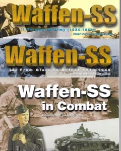 Concord Waffen SS In Combat 3 Issue Lot German Fighting Artillery Battles Europe - Imagen 1 de 7