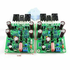 1pair MOSFET Class AB Dual Channel 150W-350W Audio Power Amplifier Board IRFP240 - Picture 1 of 6