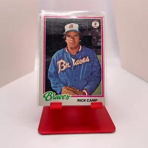 Topps Baseball #349 1978 Rick Camp - Imagen 1 de 2