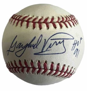Gaylord Perry HOF 91 beschriftete MLB Authentifizierung # LH631836 signiert OML Baseball - Bild 1 von 7