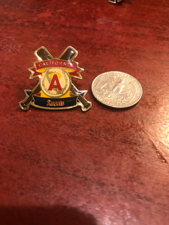 CALIFORNIA ANGELS VINTAGE LOGO PIN, LTD EDITION - Image 1 of 1