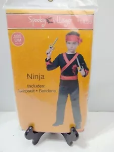 Disfraz de Spooky Village Ninja para niños S/M 4-6 - Imagen 1 de 6