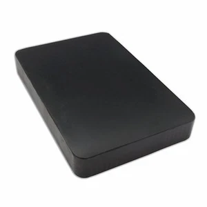 6" x 4" x 3/4"  RUBBER DAPPING DOMING BLOCK 150MM X 100mm x 20MM CRAFT TOOL - Picture 1 of 1