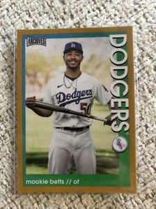 Mookie Betts 2022 Topps Archives Snapshots #31 Gold Parallel SP 4/10 Dodgers - Picture 1 of 4