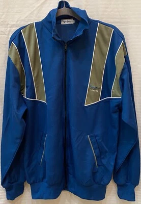 Chaqueta De Colección Pepe Jeans London Track Para Hombre 2XL Azul Manga Larga Bolsillos Cremallera Completa Foto 1 de 4