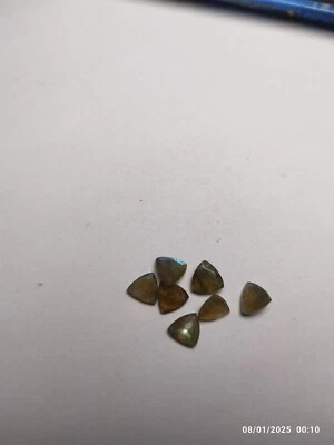 Lote de trillones de gemas de labradorita (7 piezas) - 7,9 quilates Foto 1 de 4